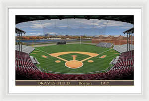 Braves Field 1915 - Framed Print