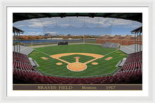 Load image into Gallery viewer, Braves Field 1915 - Framed Print
