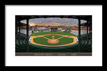 Load image into Gallery viewer, Braves Field 1928 - Framed Print
