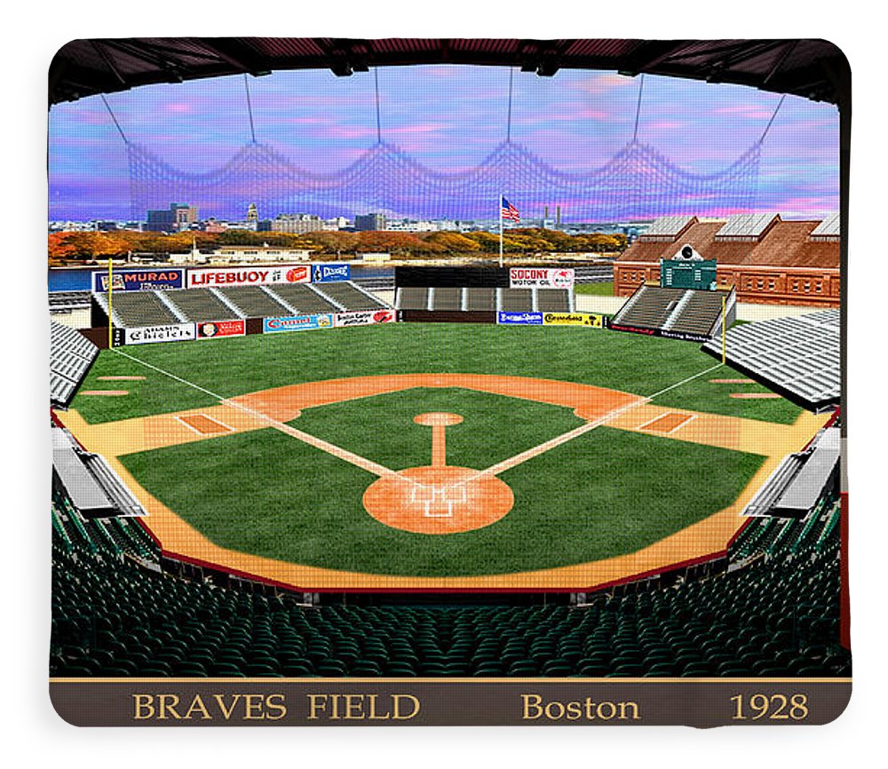 Braves Field 1928 - Blanket – classicballpark.com