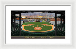 Braves Field 1928 - Framed Print