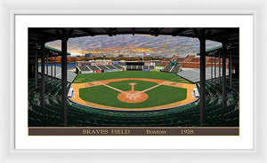 Braves Field 1928 - Framed Print