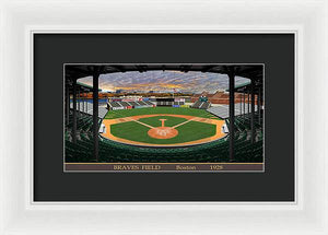 Braves Field 1928 - Framed Print