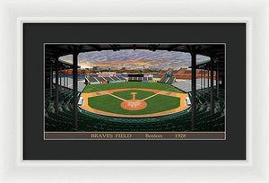 Braves Field 1928 - Framed Print