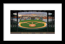 Load image into Gallery viewer, Braves Field 1928 - Framed Print
