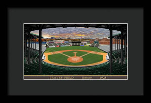 Braves Field 1928 - Framed Print