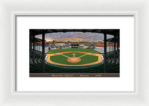 Braves Field 1928 - Framed Print