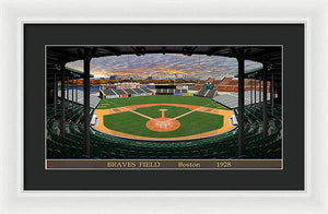 Braves Field 1928 - Framed Print