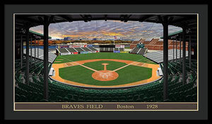 Braves Field 1928 - Framed Print