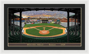 Braves Field 1928 - Framed Print