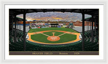 Load image into Gallery viewer, Braves Field 1928 - Framed Print
