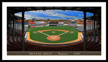 Load image into Gallery viewer, Braves Field 1935 - Framed Print
