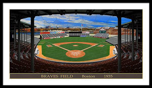 Braves Field 1935 - Framed Print