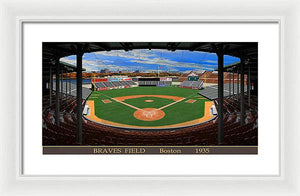 Braves Field 1935 - Framed Print