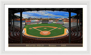 Braves Field 1935 - Framed Print