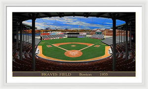 Braves Field 1935 - Framed Print