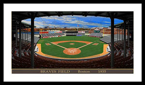 Braves Field 1935 - Framed Print