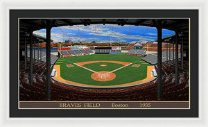 Braves Field 1935 - Framed Print