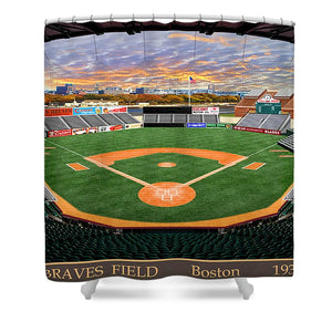 Braves Field 1935 - Shower Curtain