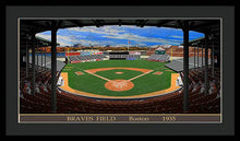 Load image into Gallery viewer, Braves Field 1935 - Framed Print
