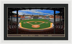 Braves Field 1935 - Framed Print