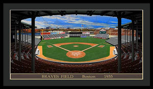 Braves Field 1935 - Framed Print