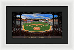 Braves Field 1935 - Framed Print