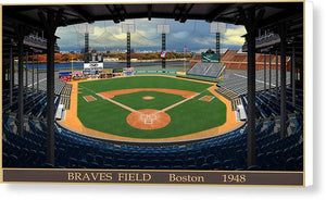 Braves Field 1948 - Canvas Print