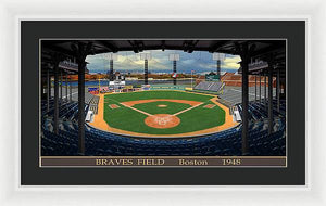 Braves Field 1948 - Framed Print