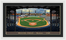 Load image into Gallery viewer, Braves Field 1948 - Framed Print
