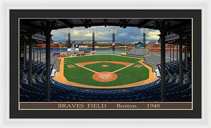 Braves Field 1948 - Framed Print