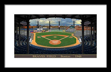 Load image into Gallery viewer, Braves Field 1948 - Framed Print
