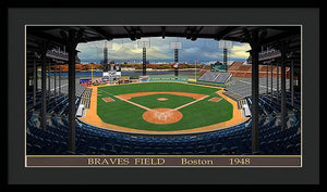 Braves Field 1948 - Framed Print