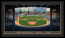 Load image into Gallery viewer, Braves Field 1948 - Framed Print
