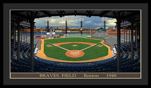 Braves Field 1948 - Framed Print