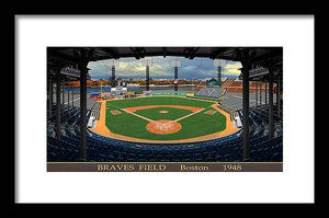 Braves Field 1948 - Framed Print