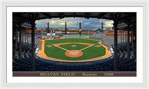 Braves Field 1948 - Framed Print