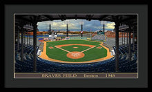 Load image into Gallery viewer, Braves Field 1948 - Framed Print
