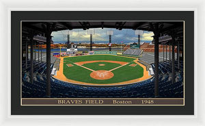 Braves Field 1948 - Framed Print