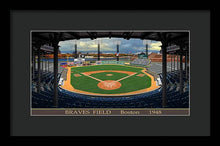 Load image into Gallery viewer, Braves Field 1948 - Framed Print
