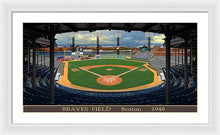 Load image into Gallery viewer, Braves Field 1948 - Framed Print
