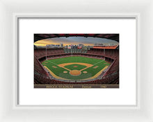 Load image into Gallery viewer, Briggs Stadium 1940 - Framed Print
