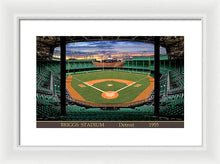 Load image into Gallery viewer, Briggs Stadium 1955 - Framed Print
