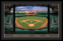 Load image into Gallery viewer, Briggs Stadium 1955 - Framed Print
