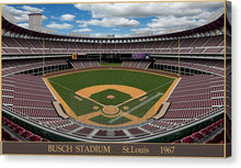 Load image into Gallery viewer, Busch Stadium 1967 - Canvas Print
