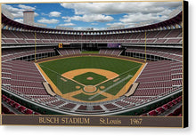 Load image into Gallery viewer, Busch Stadium 1967 - Canvas Print
