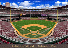 Load image into Gallery viewer, Busch Stadium 1967 - Puzzle
