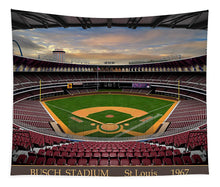 Load image into Gallery viewer, Busch Stadium 1967 - Tapestry
