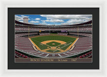 Load image into Gallery viewer, Busch Stadium 1967 - Framed Print
