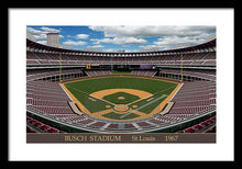 Load image into Gallery viewer, Busch Stadium 1967 - Framed Print
